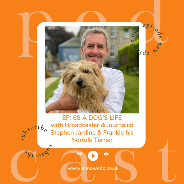 A Dog's Life with Anna Webb, joined by Broadcaster & Journalist, Stephen Jardine