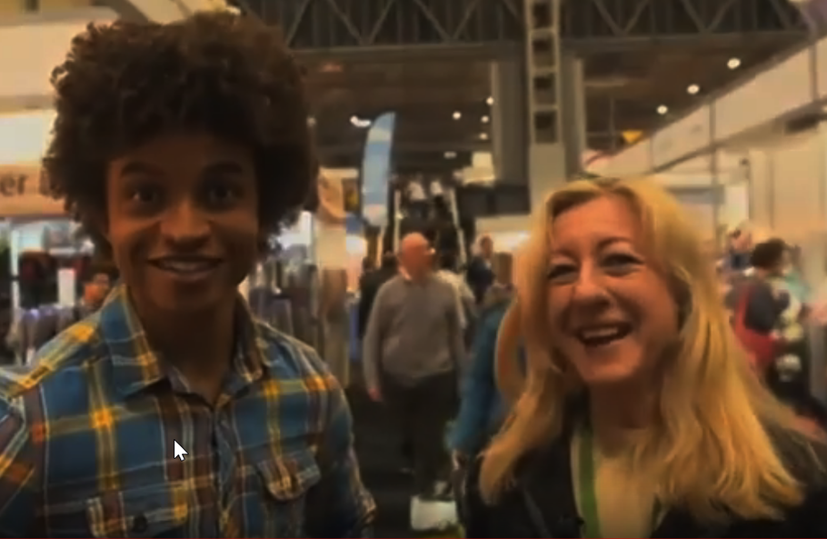 Talking Office Dogs with Rashid at Crufts 2018